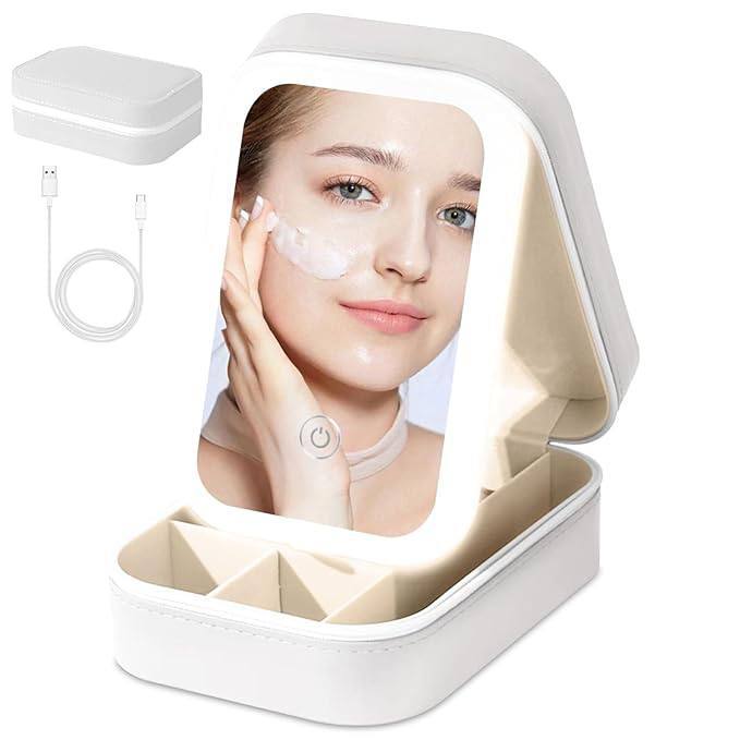 Jewellery Box With Led Mirror