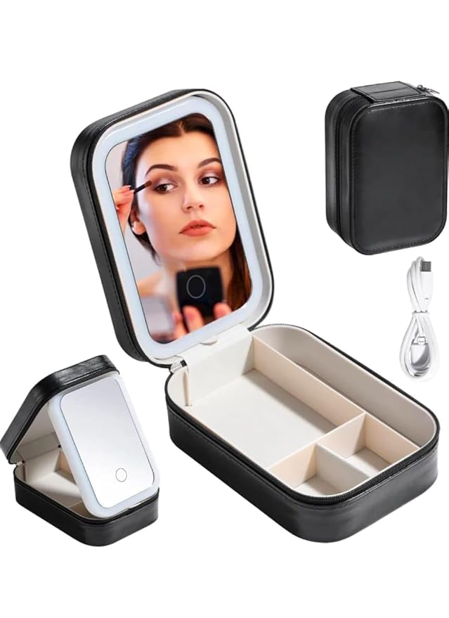 Jewellery Box With Led Mirror