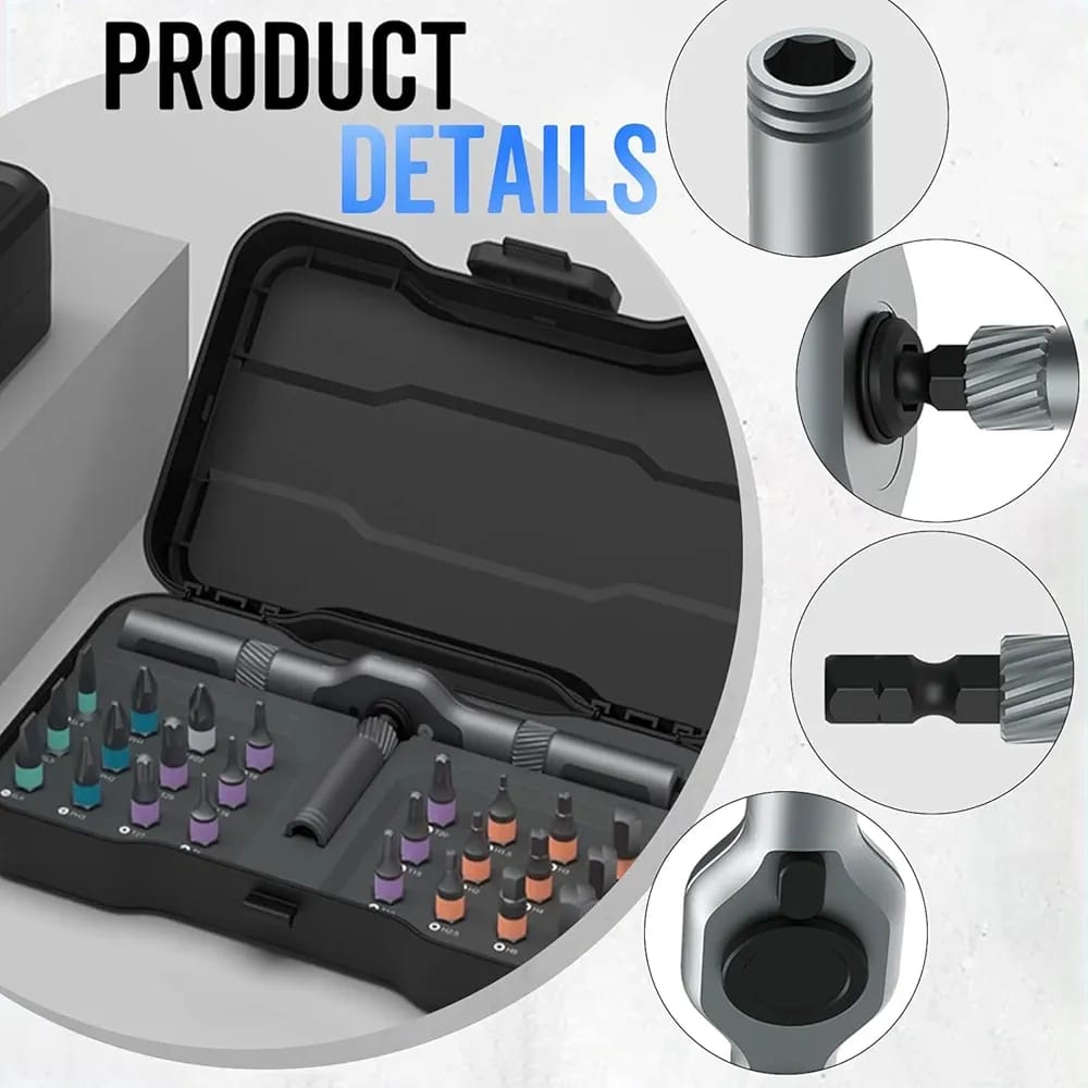 24 in 1 Magnetic Screwdriver Set