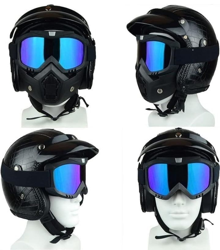 BIKE GOGGLE MASK RAINBOW