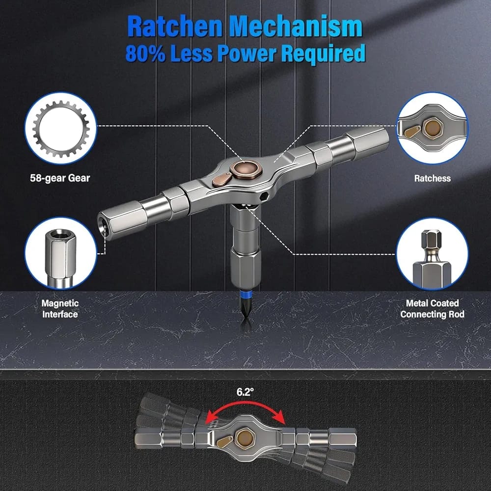 24 in 1 Magnetic Screwdriver Set