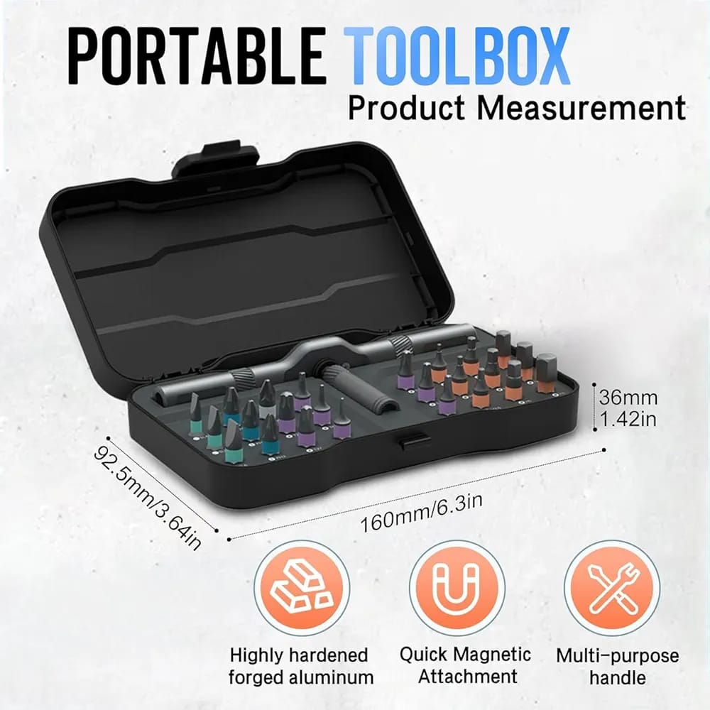 24 in 1 Magnetic Screwdriver Set
